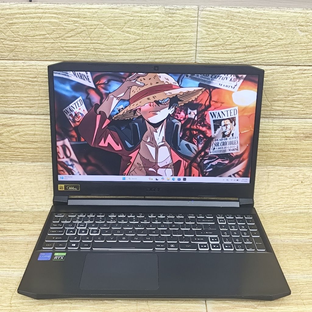 Laptop 2nd GM ACER NITRO 5 AN515-57 Core I7-11800H RAM 16GB SSD 512GB RTX 3060 6GB