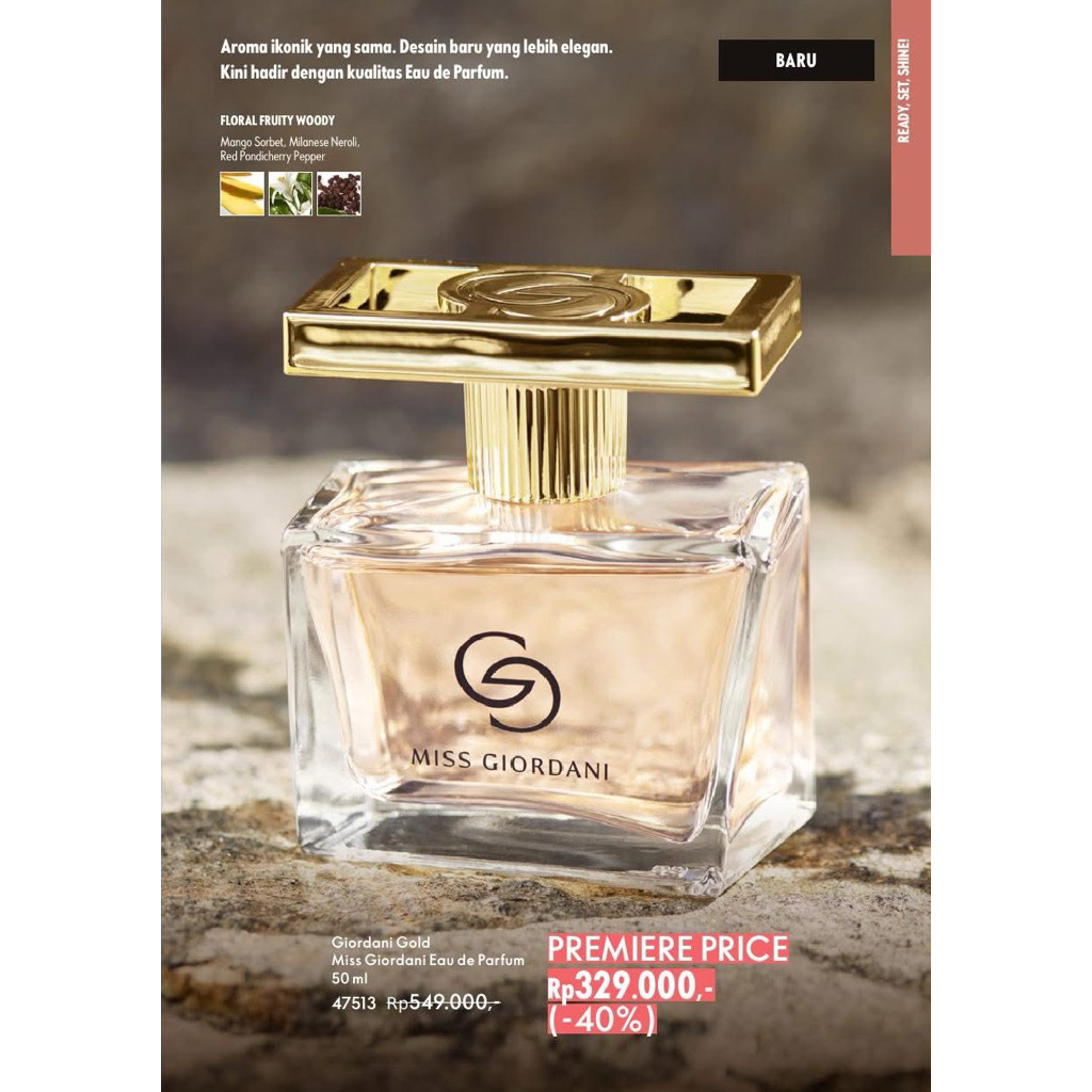 Parfum Giordani gold miss Giordani Oriflame