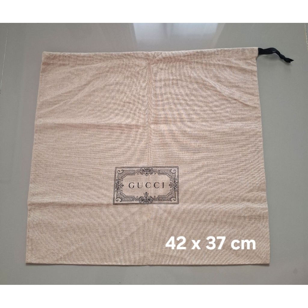 dustbag gucci brown authentic
