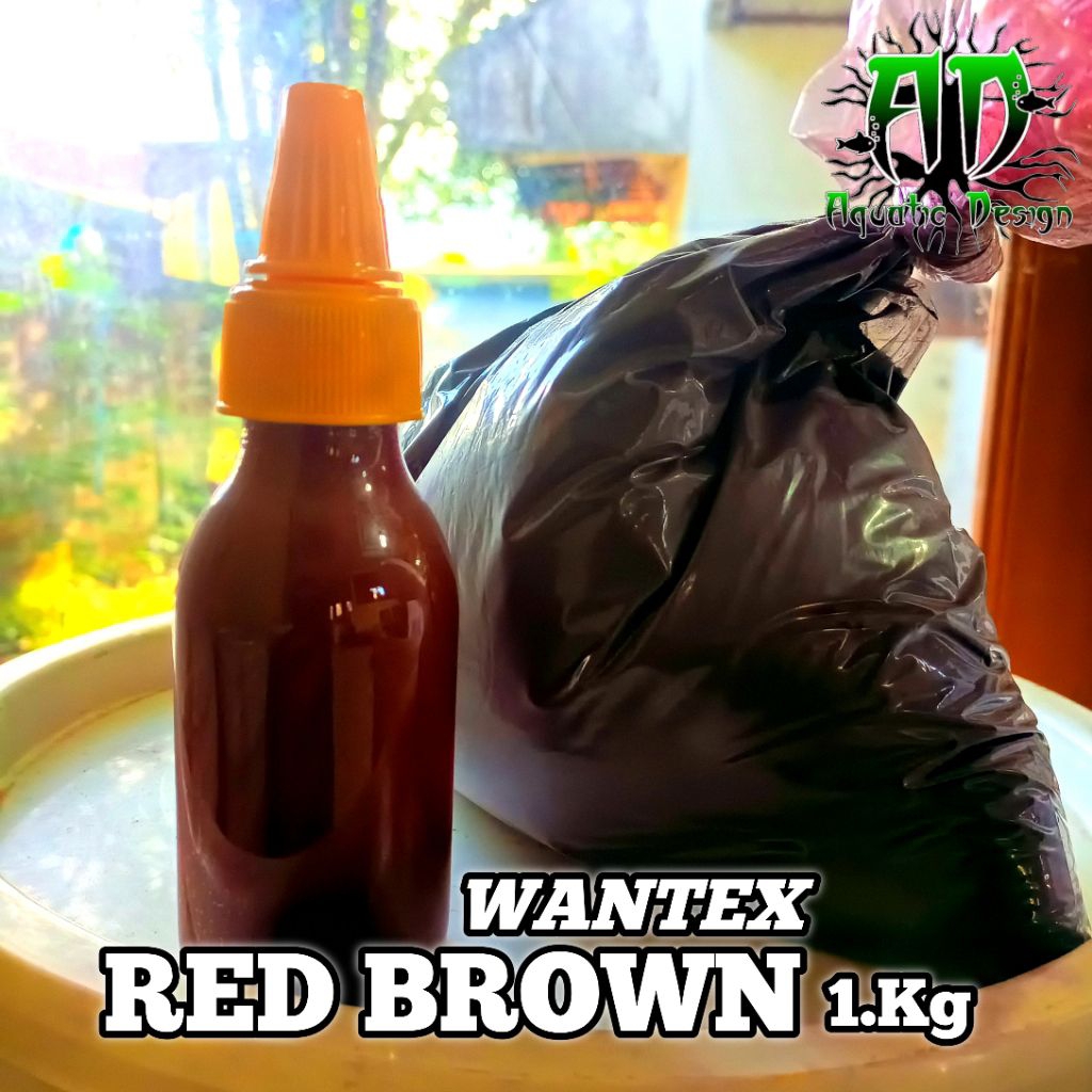 Wantex Kiloan/Pewarna Textil Red Brown/Pewarna Pakaian 1kg