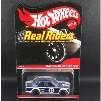 DATSUN BLUEBIRD 510(Real Riders) Hot Wheels