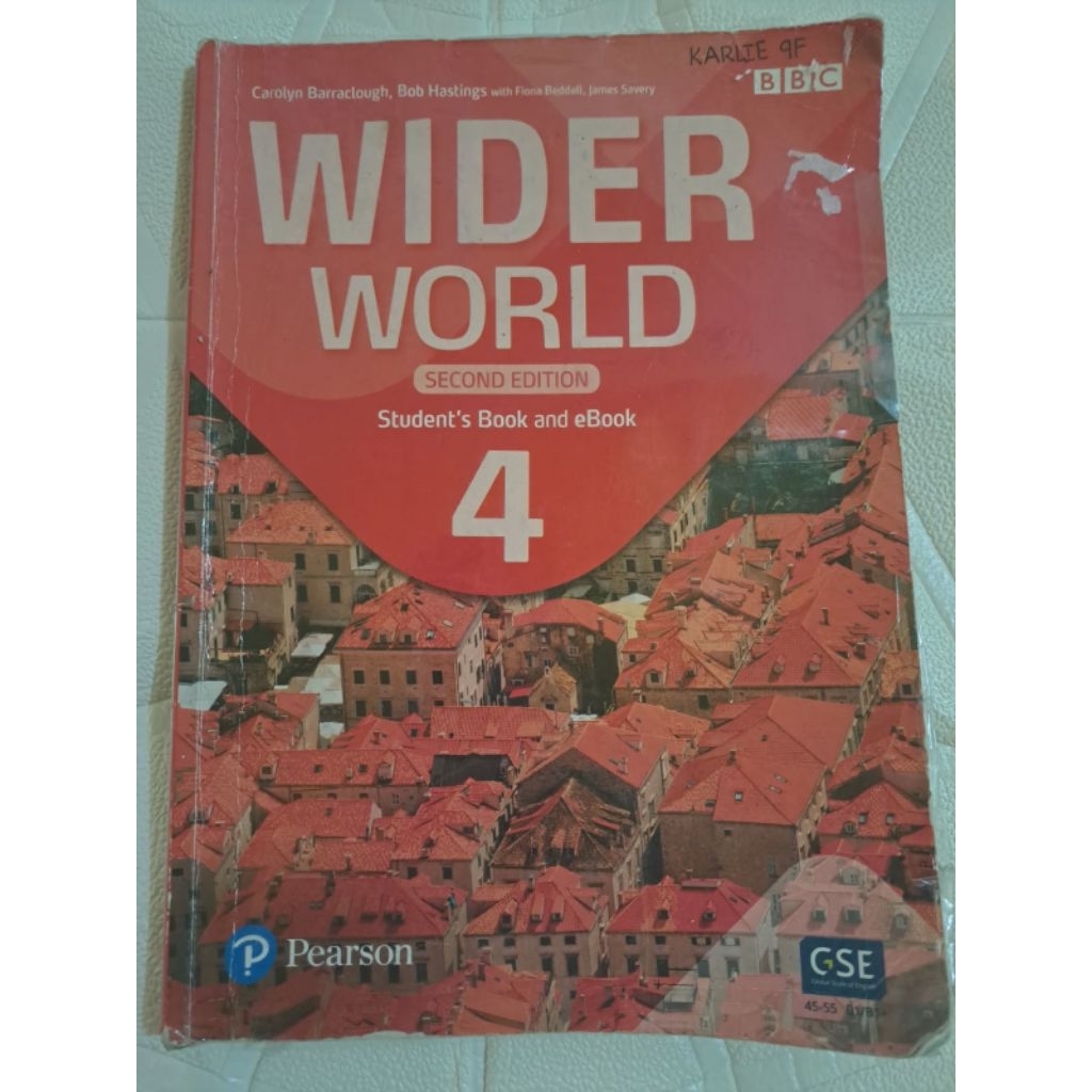 Wider world 4 student book / Wider world 4 / Buku second wider world / Buku bacaan / Buku pendidikan