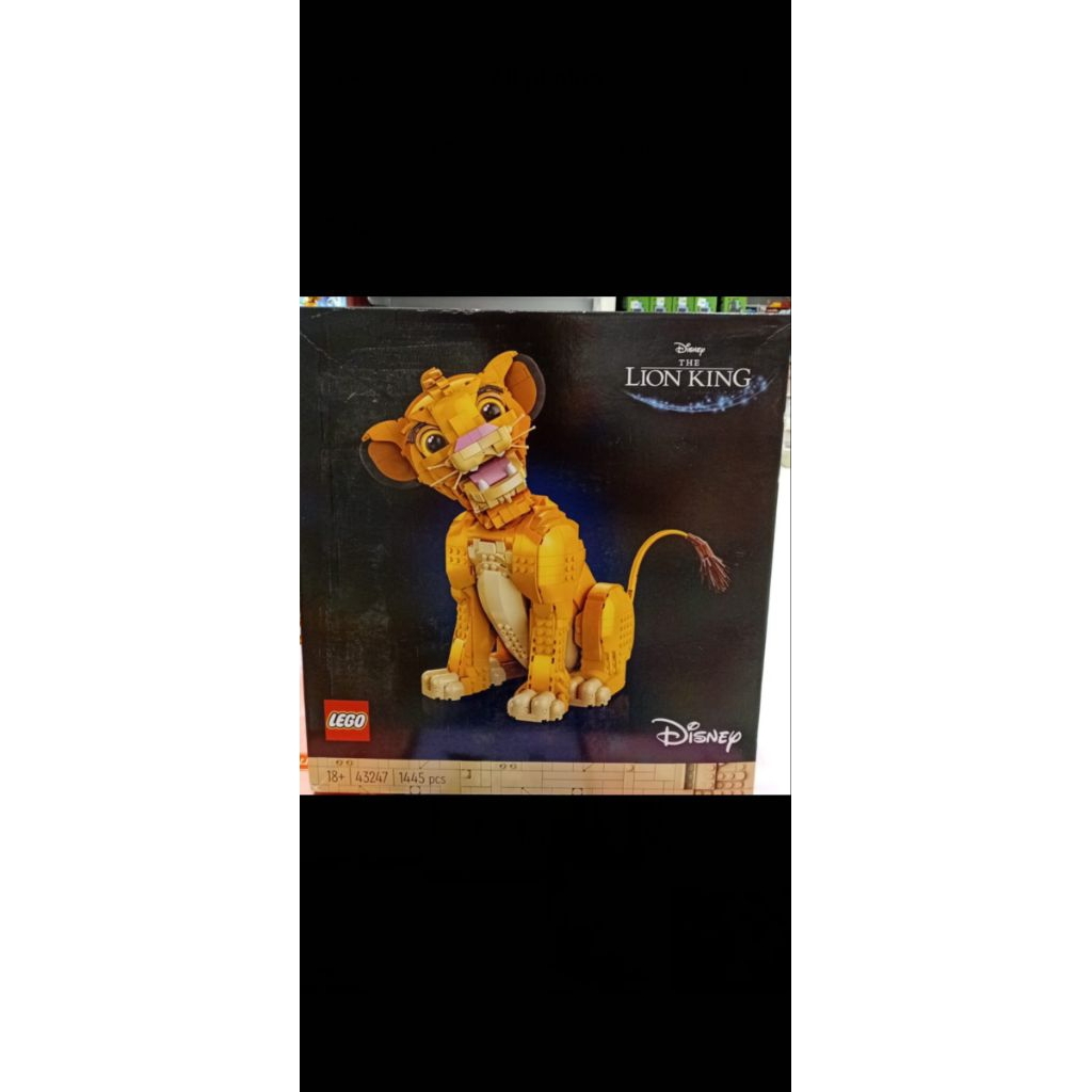 mainan bricks Lego Disney lion king Simba 43247