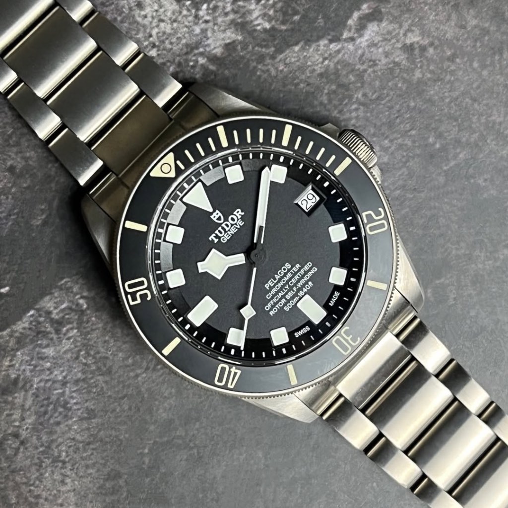 Tudor Pelagos Titanium Black Blue Ceramic 42 mm M25600TN M25600TB Automatic
