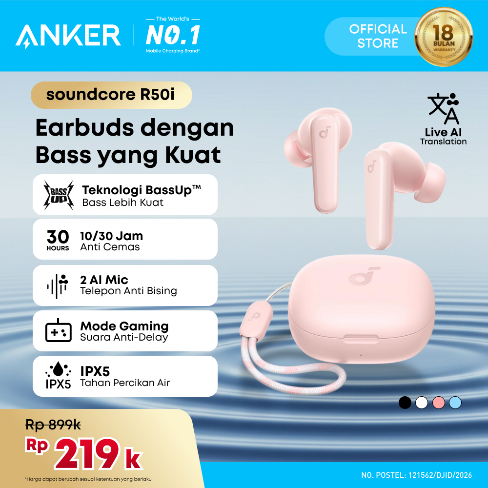 TWS Anker SoundCore R50i - A3949