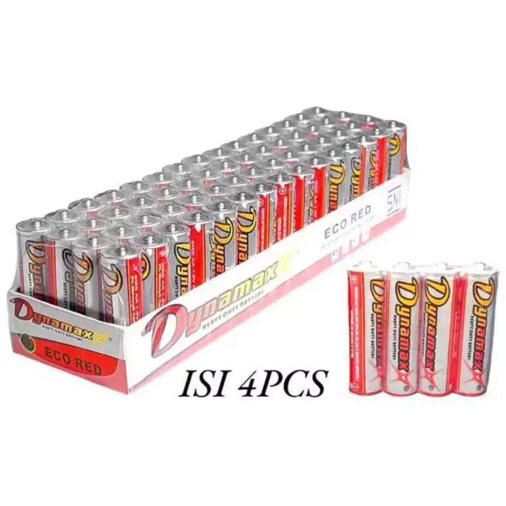 Baterai Dynamax A2 AA SNI Baterai Anti Bocor Dynamax Baterai