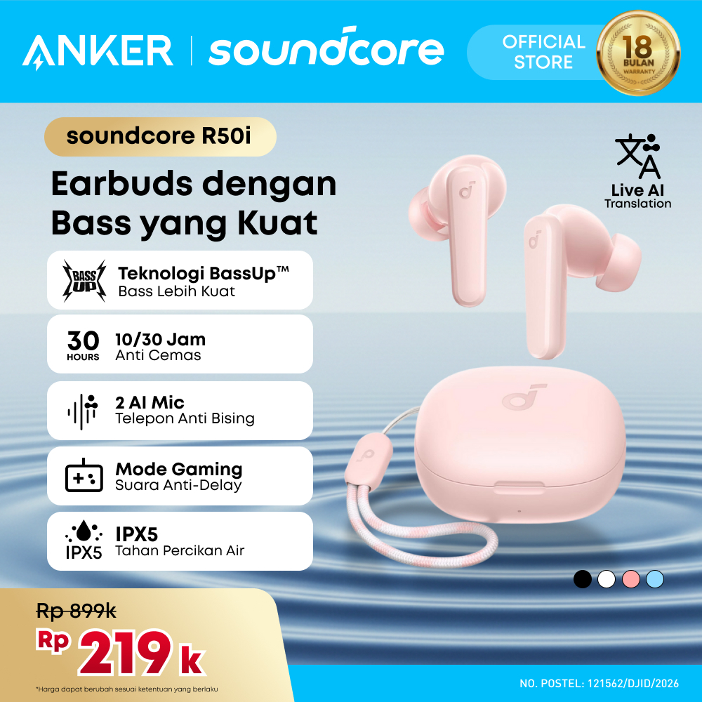 Earphone TWS SoundCore R50i - A3949