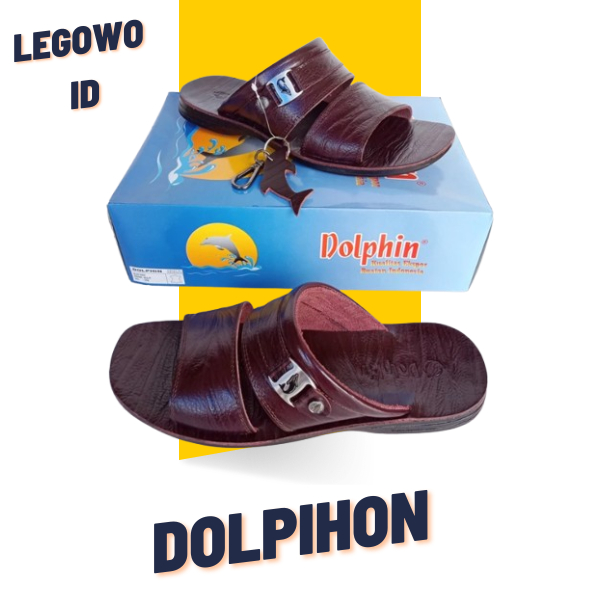 dolphin sandal kulit/sandal termurah dolphin kulit asli