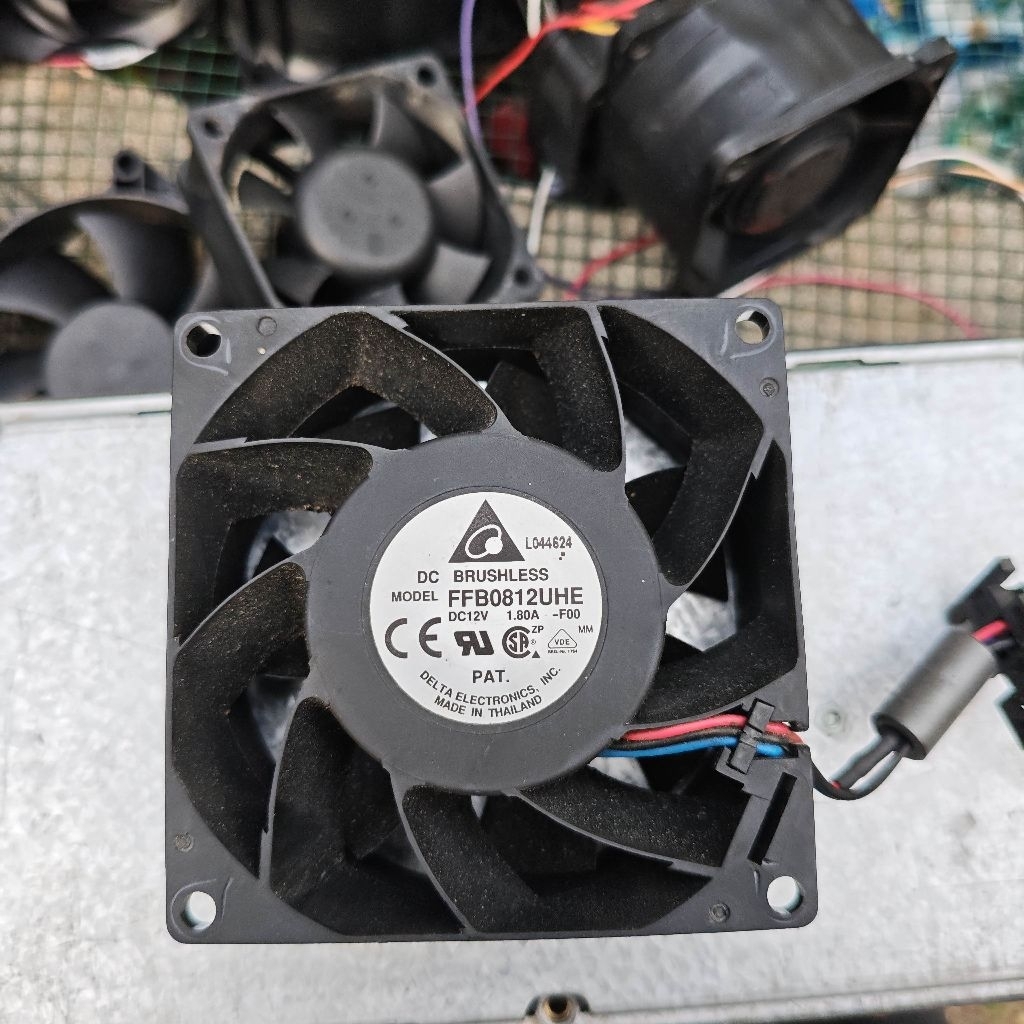FAN KIPAS HIGH SPEED 8×8CM DELTA 12v 1.80A SUPER