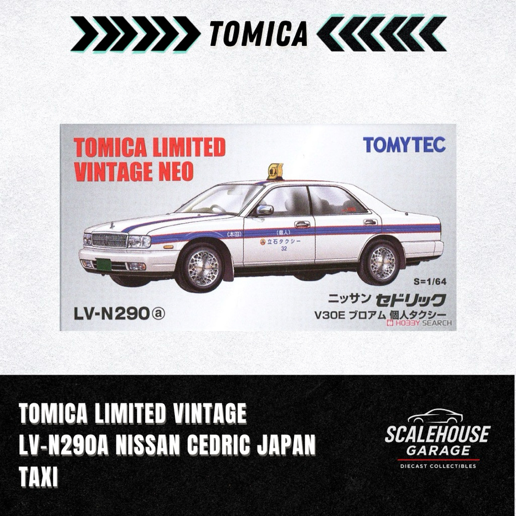 Tomica Limited Vintage Nissan Cedric Japan Taxi