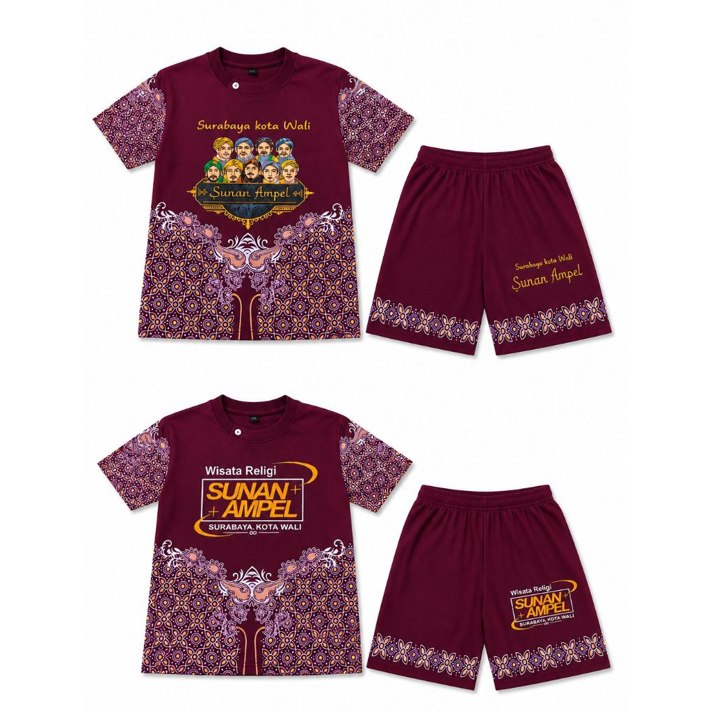 Setelan Sunan Ampel Batik Anak NEW usia 1-12th
