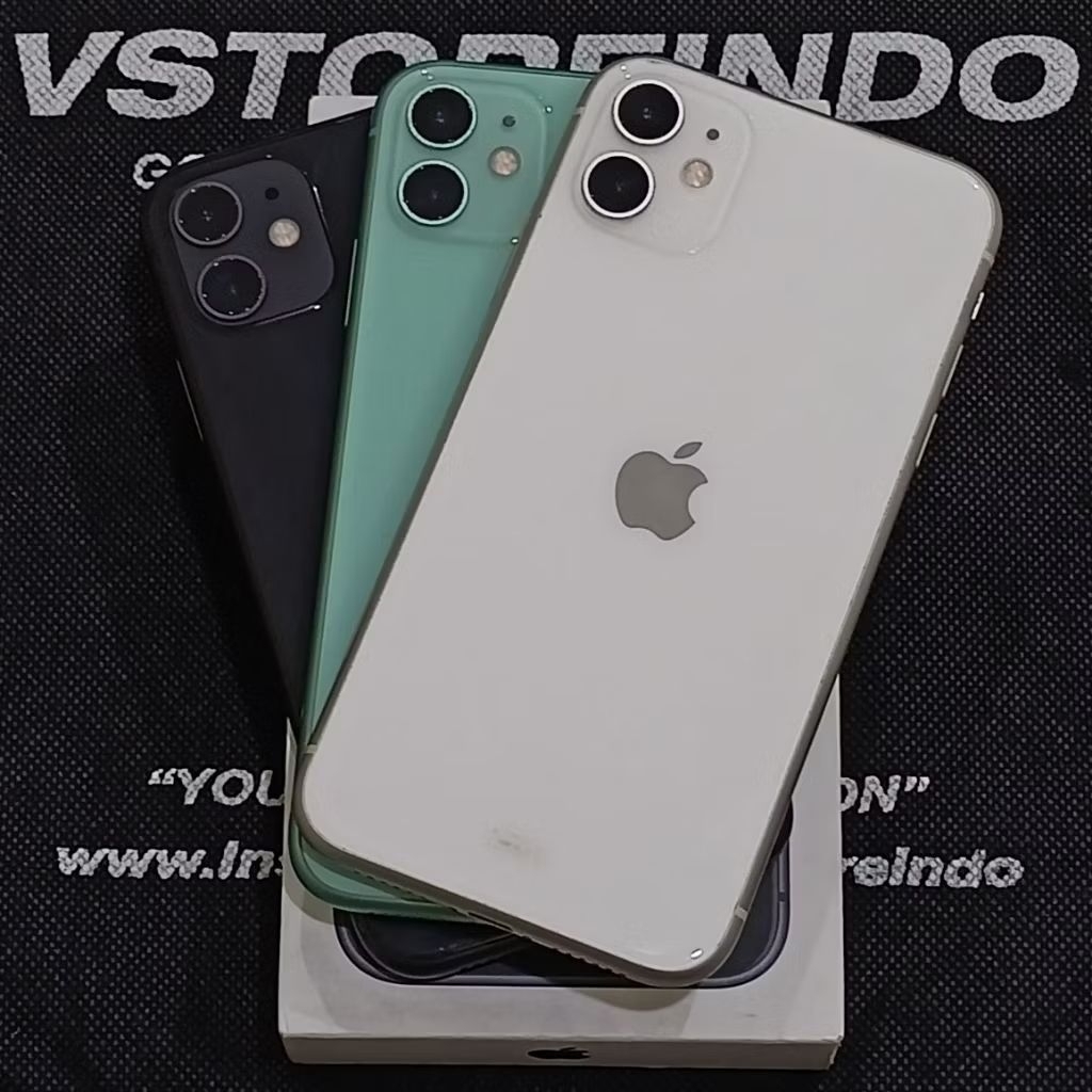 iPhone 11 128 GB Garansi Resmi iBox Indonesia Second Bekas Original