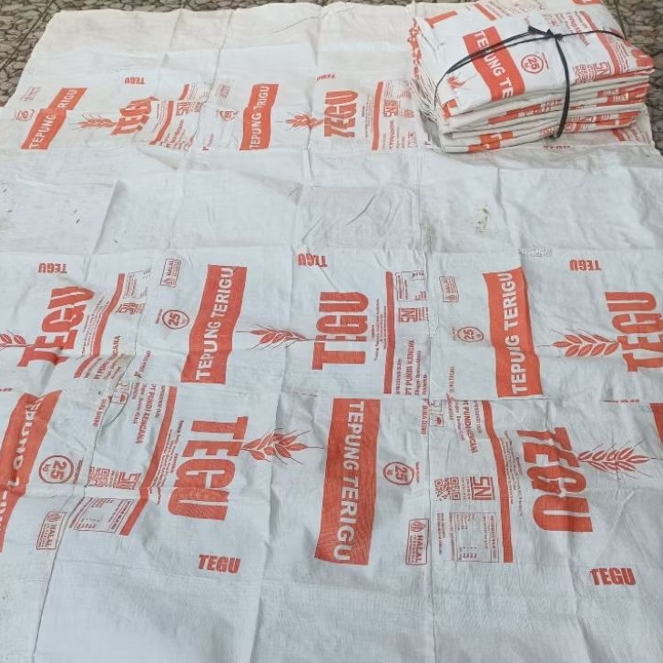 Terpal Karung 2 x 3 Meter Untuk Tikar Hamparan Jemur Padi Alas Barang Penutup Barang