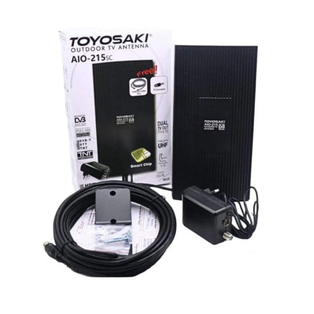 Antena TV Toyosaki AIO 215 SC Antena TV Digital Indoor dan Outdoor