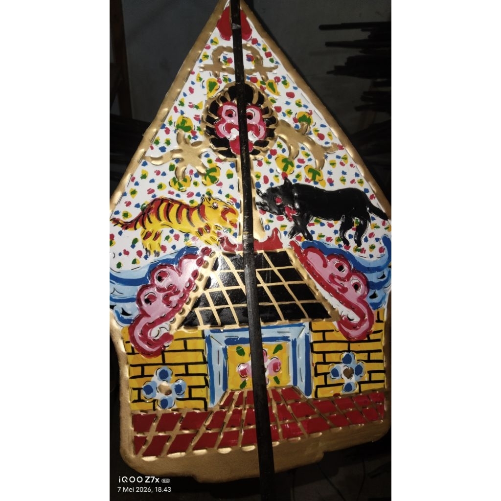 wayang kertas gunung mini 40
