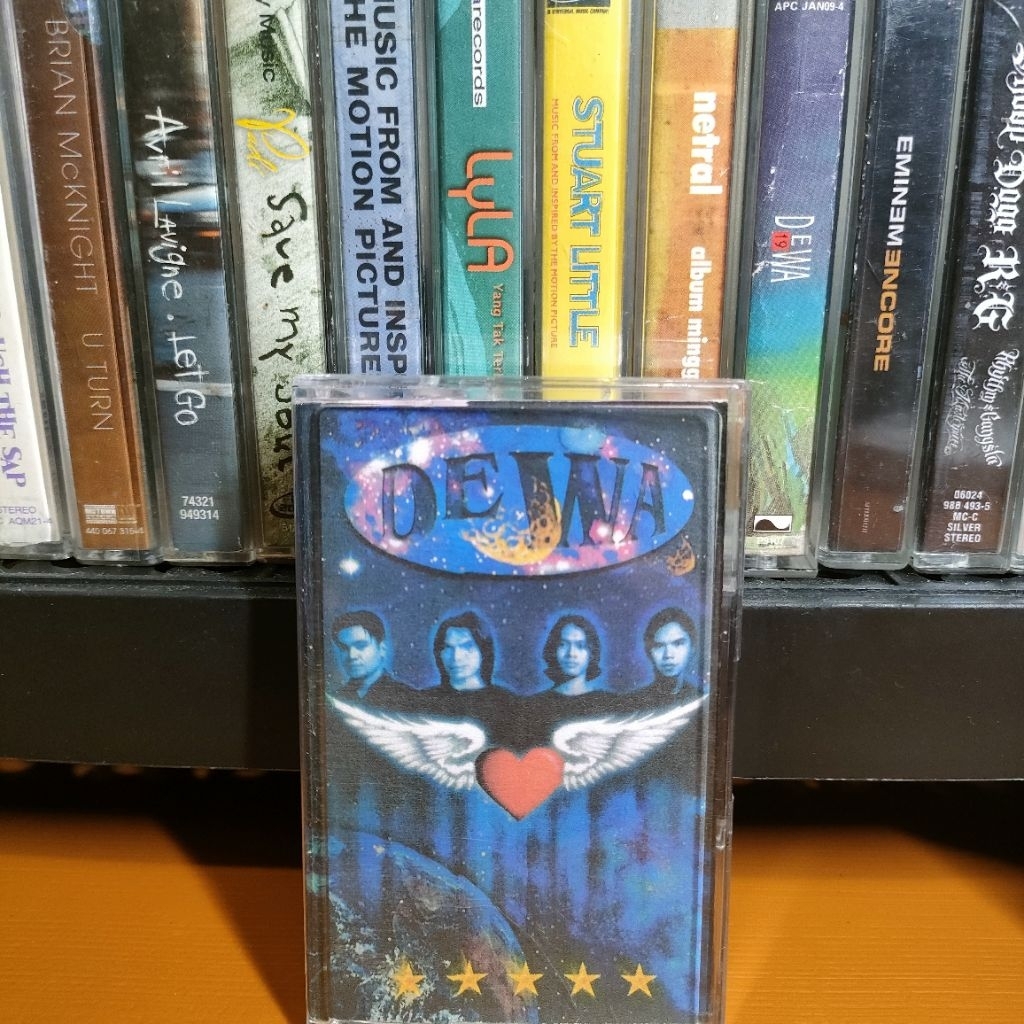 Kaset Pita Dewa 19 Dewa19 Bintang Lima 5 Separuh Nafas cover scanan repro copyan baca deskripsi