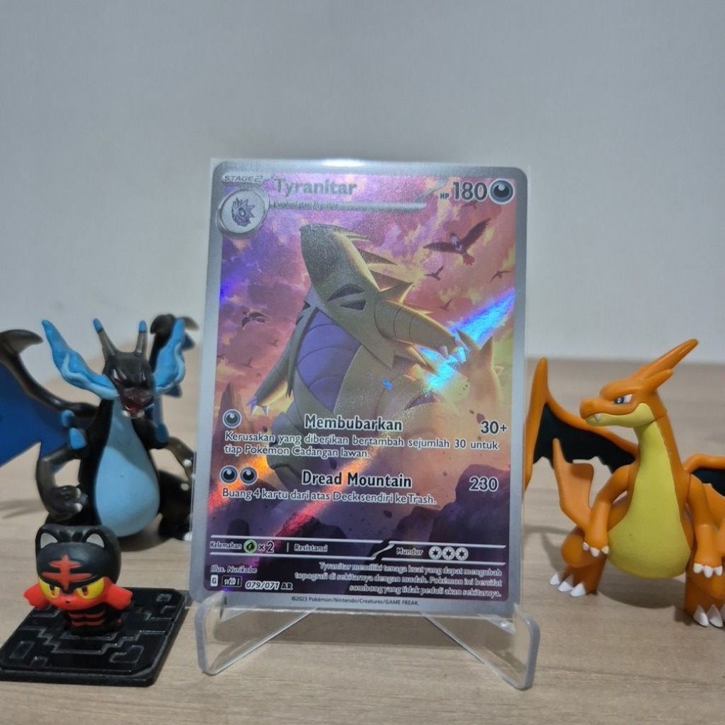 Tyranitar AR SV2D Pokemon TCG Indonesia