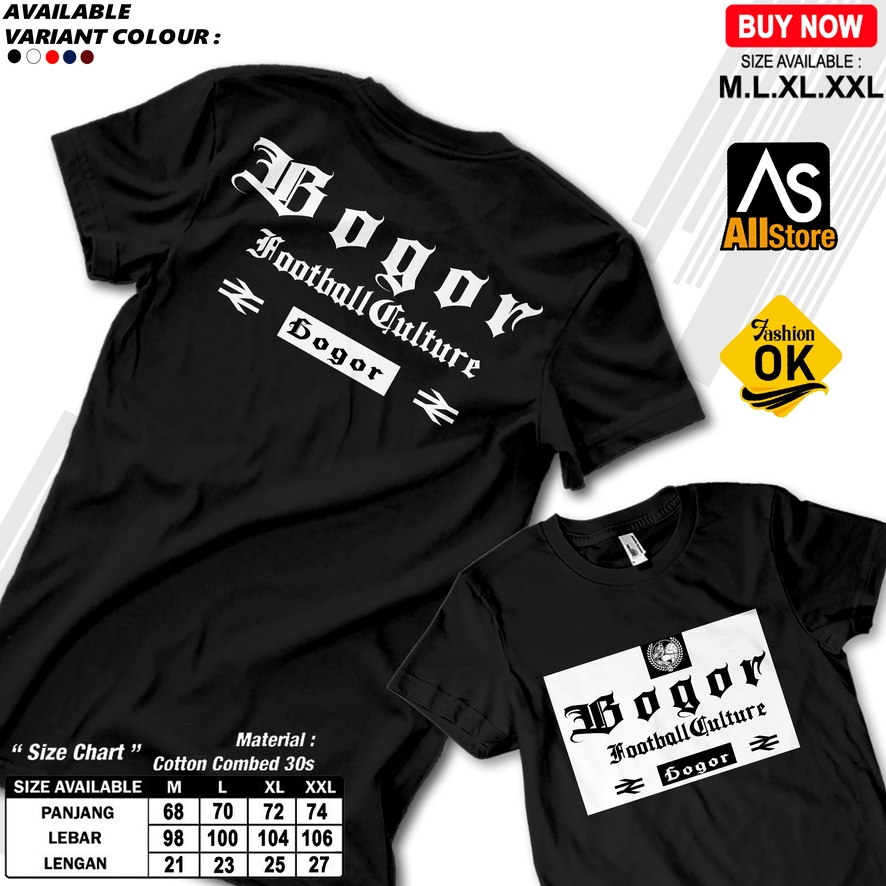 V330 1  "Bogor Football Culture" - PSB PERSIKABO /Kaos Supporter PSB PERSIKABO /Kaos Fans PSB PERSIK
