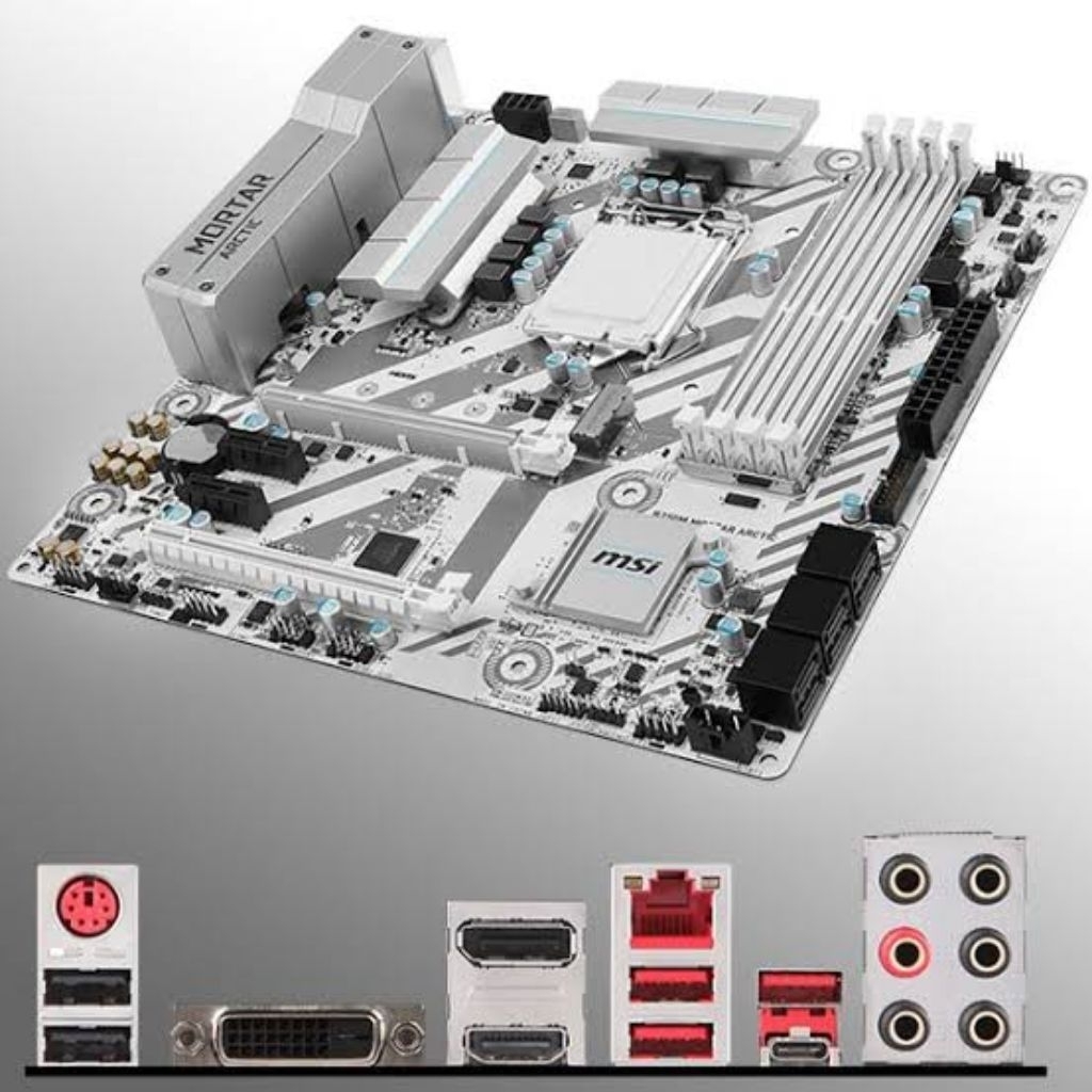 MSI B250M MORTAR ARCTIC  +  INTEL i5 7500