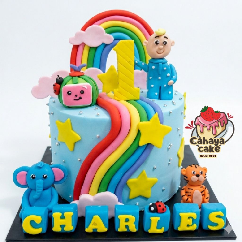 Kue Ulang Tahun Cocomelon / Cocomelon Cake / Kue Ultah Anak