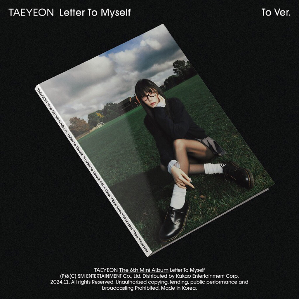 READY STOCK OFFICIAL TAEYEON LETTER TO MYSELF TO VER