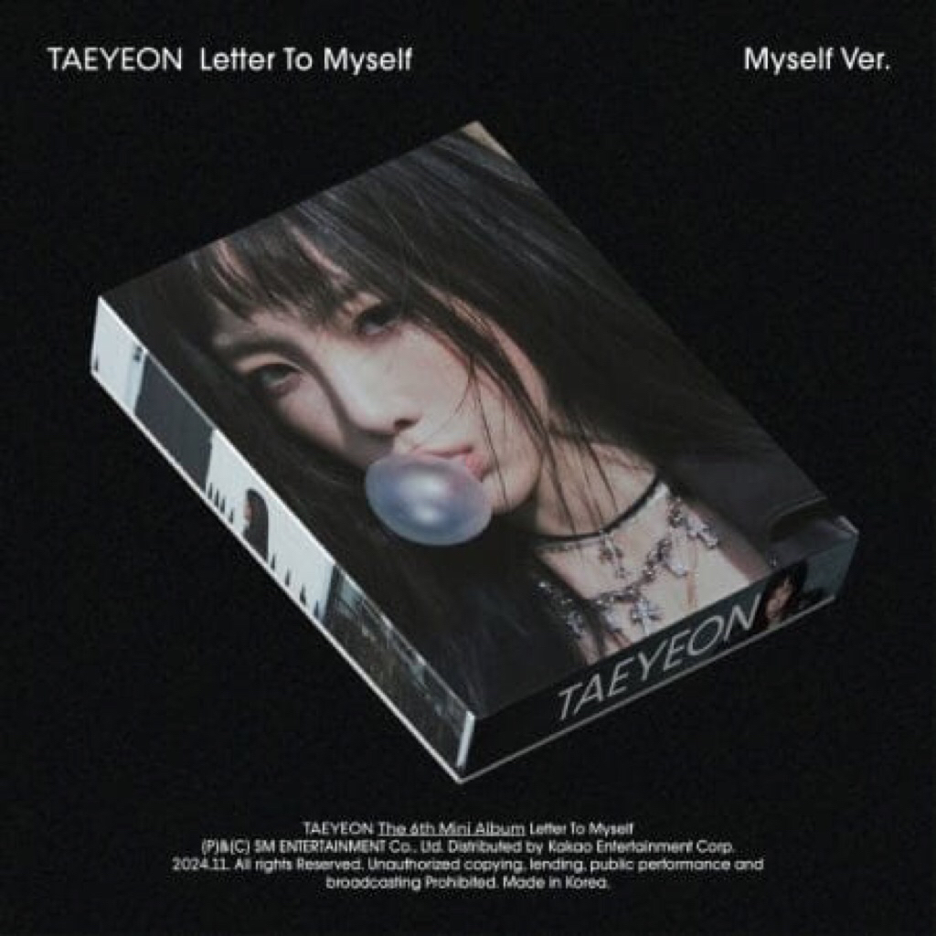 READY STOCK OFFICIAL TAEYEON LETTER TO MYSELF MYSELF VER