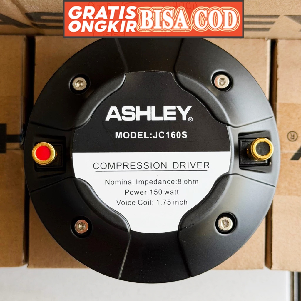 Driver Tweeter Ashley JC160S JC 160S JC160 S