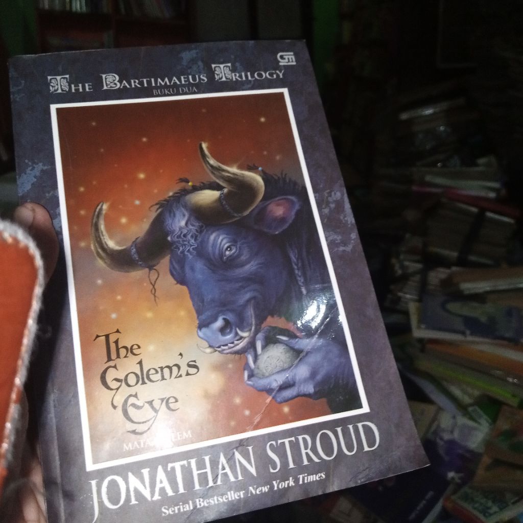 the GOLEM'S EYE, sekuel Bartimaeus/Jonathan Stroud, Gramedia