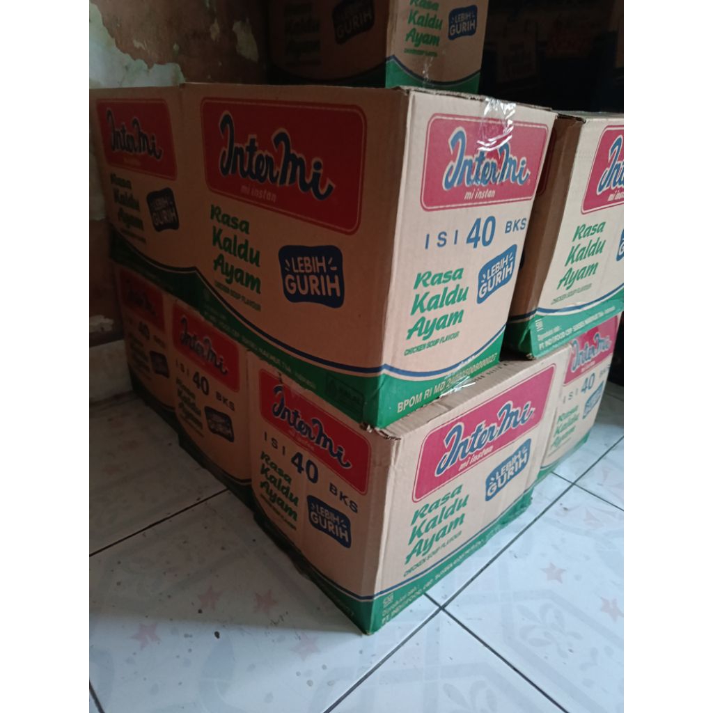 Intermie, Inter Mie, Mie instant, Mie kaldu Ayam, Mie murah