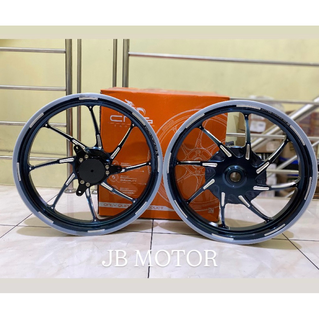 VELG VELAG CMG MG8 PALANG 8 TITANIUM RING 14 185/215 AEROX OLD NEW