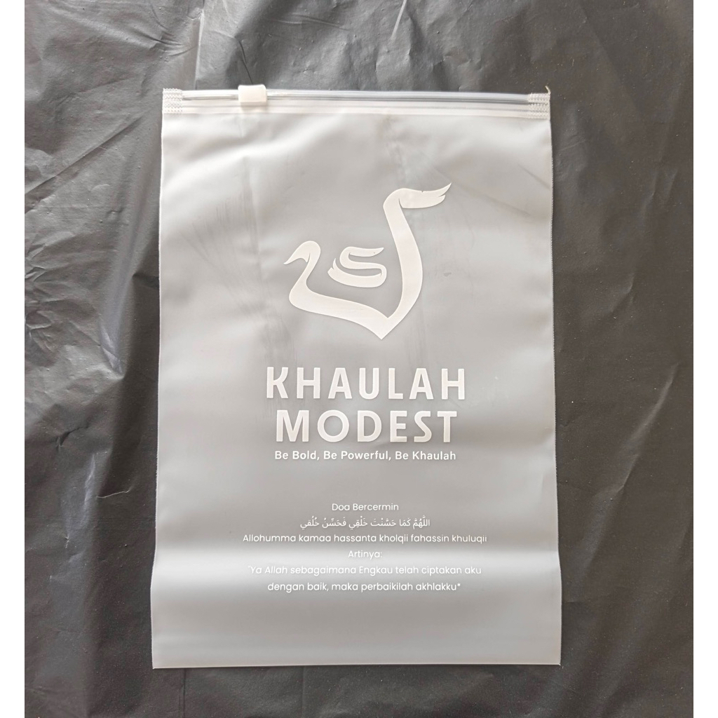 zipper bag custom logo/nama brand  / zipper hijab/zipper kaos ,kemasan baju /kemasan kaos ,zipper