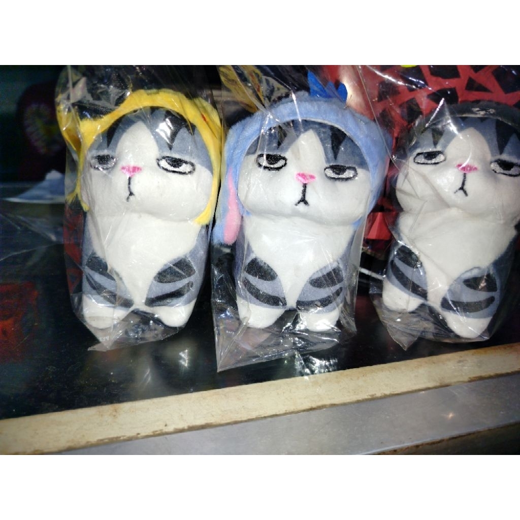 GANTUNGAN KUNCI BONEKA KUCING IMPORT /1PCS
