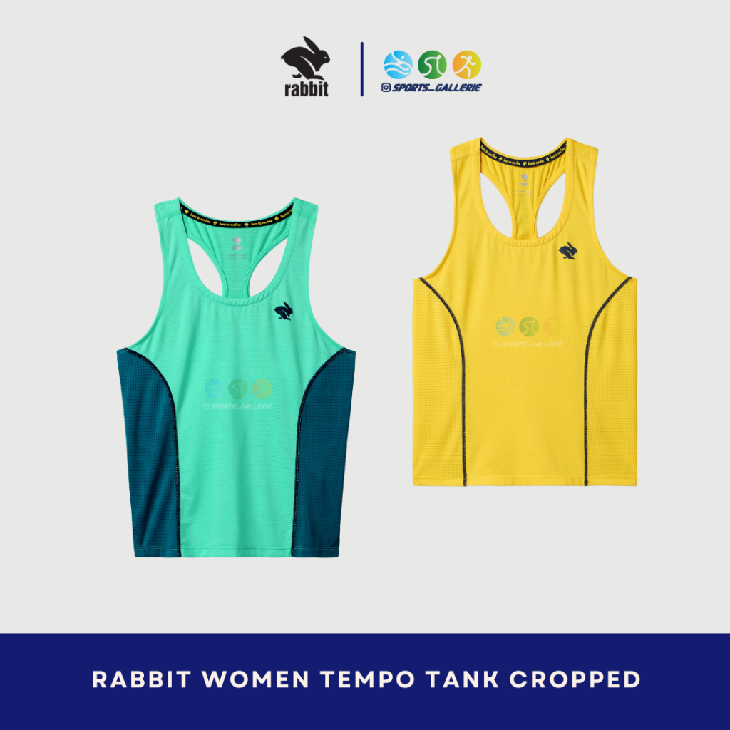 RABBIT Women Tempo Tank Cropped