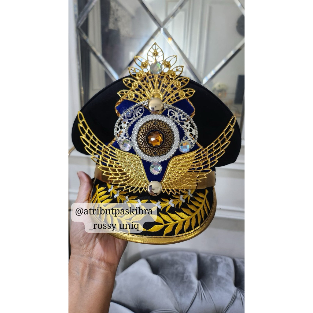Emblem topi pet paskibra variasi//Emblem