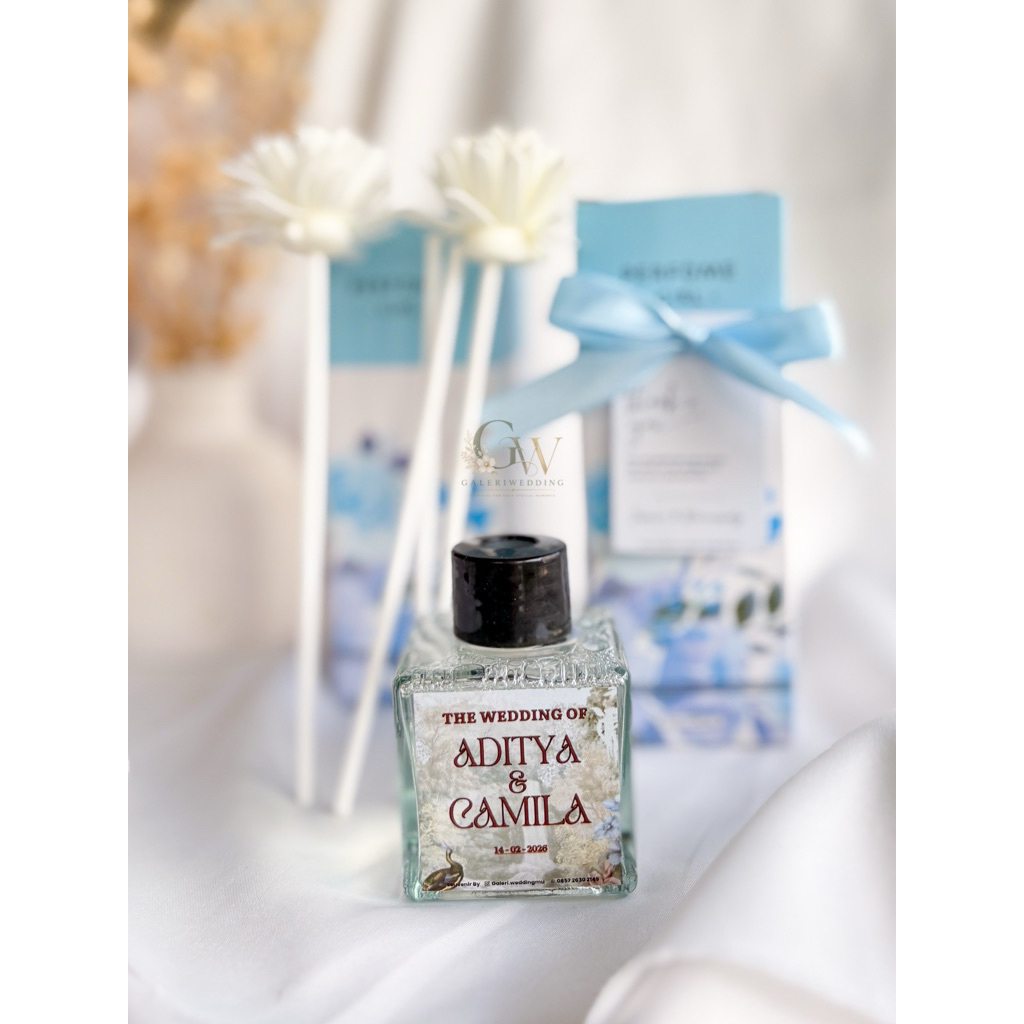 Souvenir wedding Diffuser sovenir nikah aqiqah pernikahan resign farewell