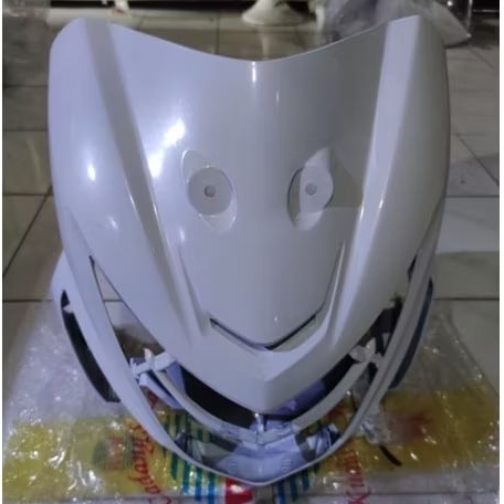 Tameng Beat Pop FI Esp Putih Kualitas Original