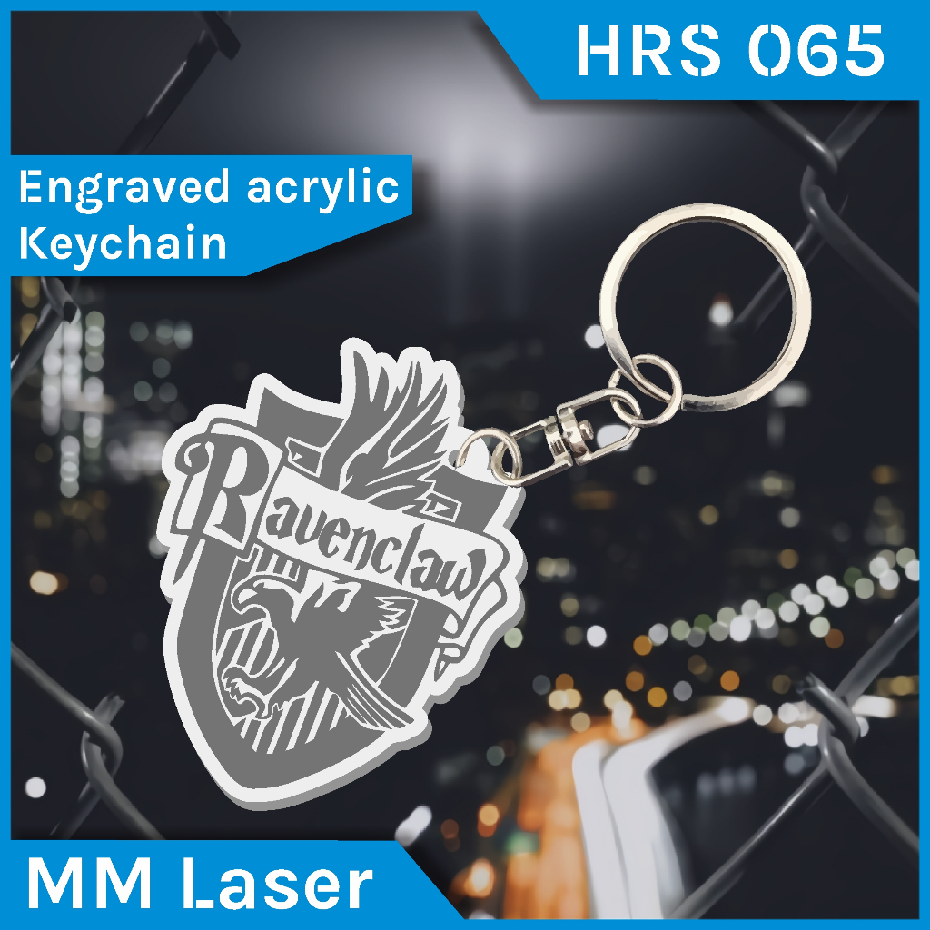 acrylic keychain ravenclaw | keychain ravenclaw acrylic | gantungan kunci akrilik ravenclaw | gantun