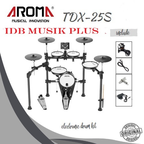 Drum Elektrik Aroma TDX25S TDX 25S Original