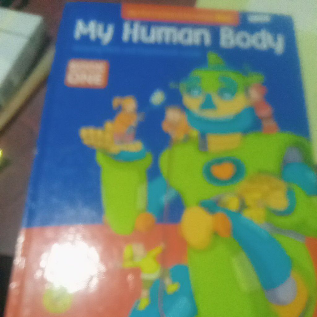 hardbook MY HUMAN BODY X-255