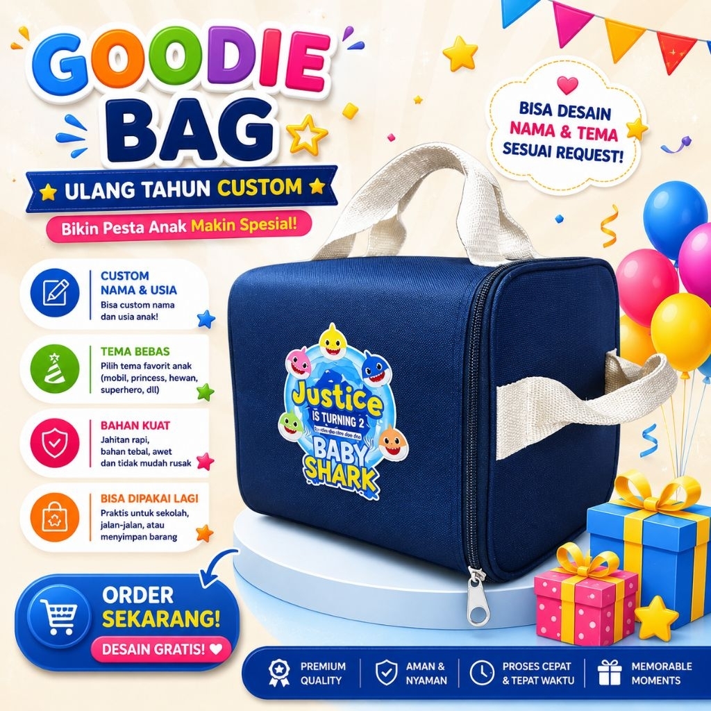 GOODIE BAG ULTAH JUSTICE BAG