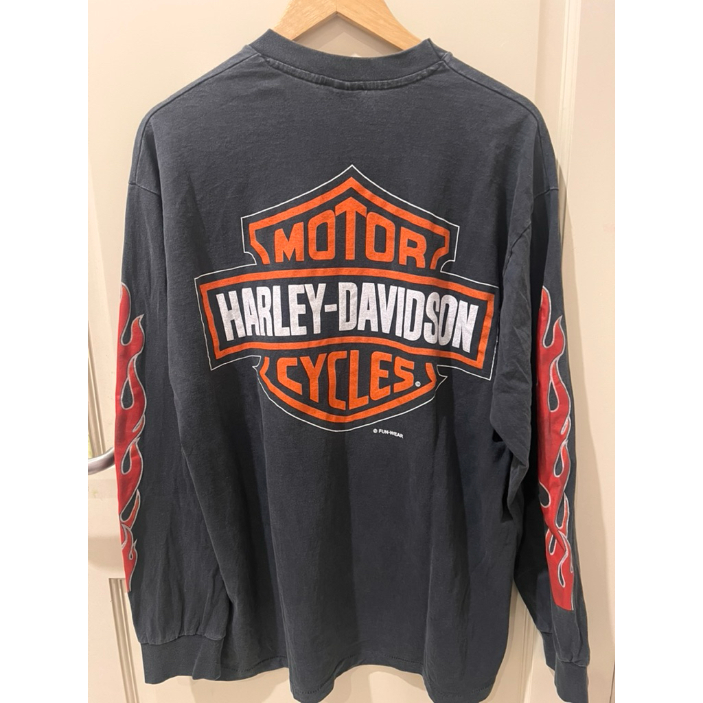 Harley Davidson Longsleeve Vintage Tee Like New