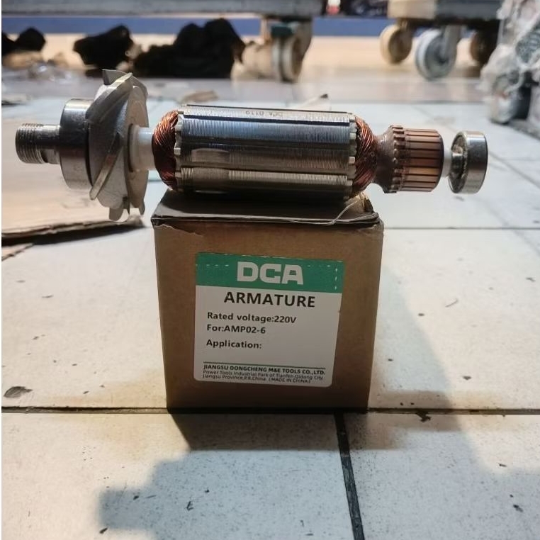 ARMATURE DCA AMP02-6 ANGKER MESIN TRIMER DCA AMP02-6 MESIN PROFIL