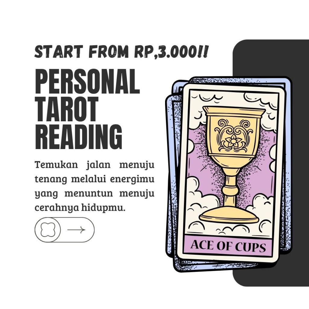 Personal Reading Tarot Kehidupan, Percintaan, Keuangan, Karir, dll.