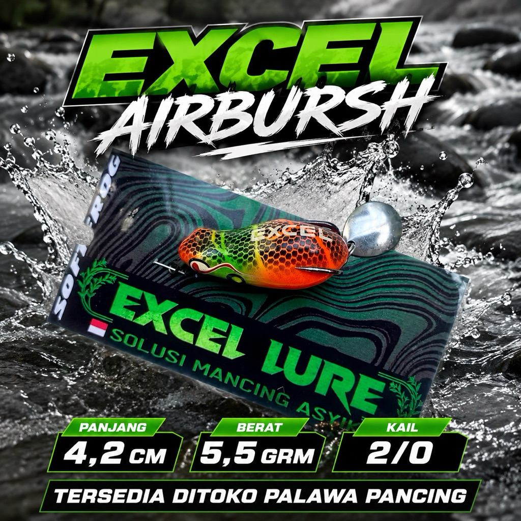 Excel Lure 4.2cm Umpan Casting Gabus toman