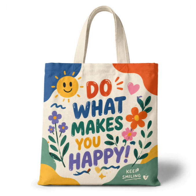 Totebag Kanvas 30x40 cm Custom 1 Sisi Gelora Printing | Tote Bag Canvas Sablon Logo 1 Sisi | Tas Kan