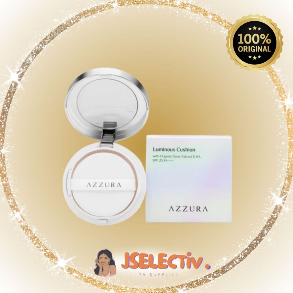 AZZURA CUSHION - SHADE LENGKAP // JSELECTIV X JHON KOSMETIK // FOUNDATION Azura AZZURA - ORI️ BPOM C