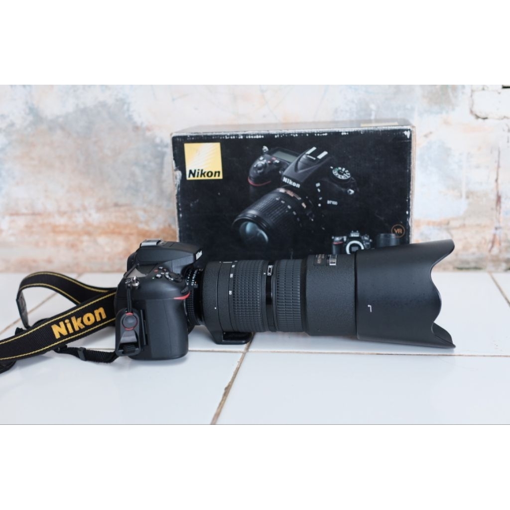 Nikon D7100 Lensa Tele AFD 80 200MM Gen 3