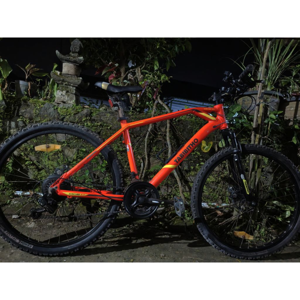 sepeda gunung mtb thrill tabibitho mischief 2.0 ring 26 bekas