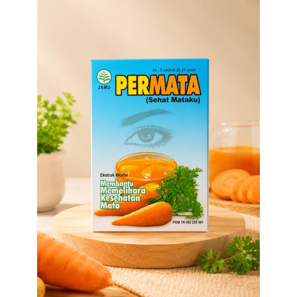 Jamu Permata Sehat Mataku Ekstrak Wortel