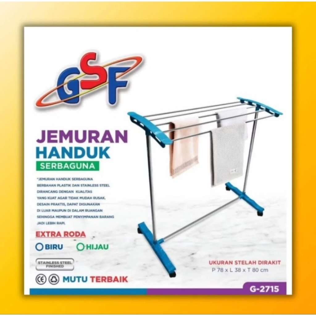 JEMURAN HANDUK + RODA GSF